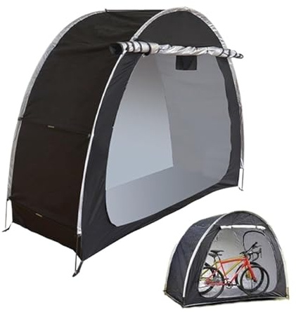 Riparo Per Biciclette Da Esterno – Tenda Per Riporre Le Biciclette, Impermeabile E Resistente Ai Raggi UV, Dimensioni 200x80x165 Cm, Realizzata In Tessuto Oxford 210D(S)