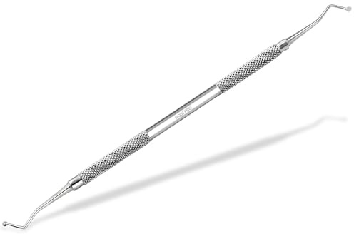 Eckenheber Fußpflegeinstrument Doppelinstrument mit kleinen runden Enden