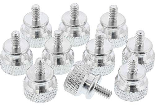 InLine® Skruvar (silver) för hölje, 12 mm, 10-pack