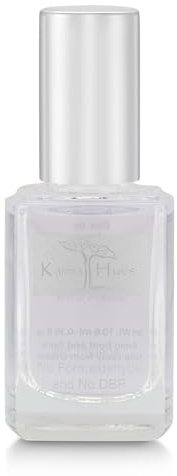 karma organic Base Coat and Top Coat 2 in 1 Nail Polish, Dip Powder & Polygel Base activator, Long Lasting Clear Nail Enamel, Nail Polish Strengthener - (0.43 FL oz)