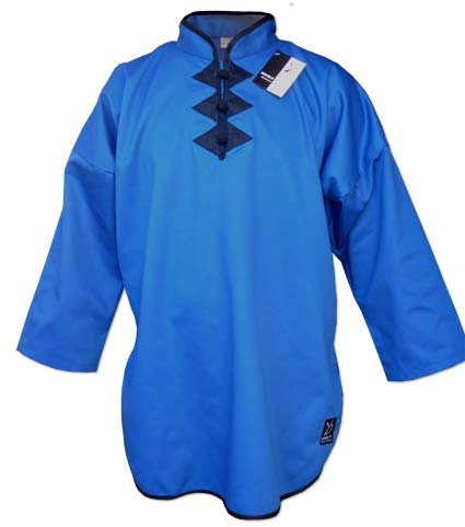DOUBLE Y Veste Kung Fu Bleu