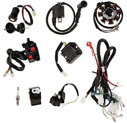 KESOTO Faisceau De Cables Electrique Complet Cdi pour VTT Quad Dirt Bike 150-250cc