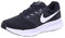 Nike Herren Run Swift 3 Sneaker, Schwarz Weiß Dk Rauchgrau, 38.5 EU