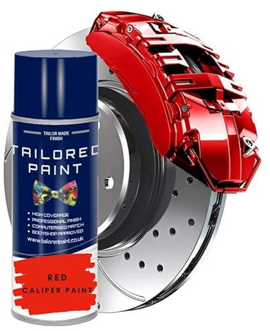 Vauxhall Gloss Red Heat Resistant Aerosol Spray Brake Caliper Paint