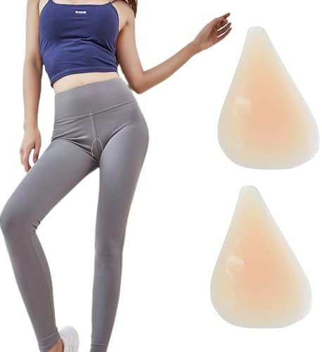 QIUMING Camel Toe Concealer Camel Toe Corrector Reutilizable Corrector de dedo de camello de silicona Invisible para leggings trajes de baño (silicona, forma de gota)