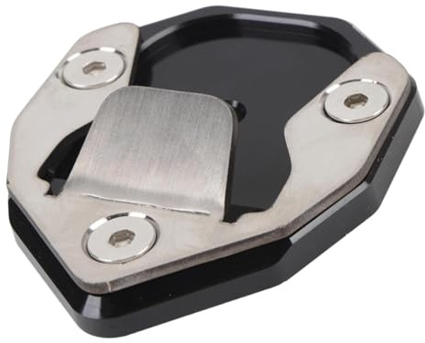 For Himalayan for SCRAM 411 Supporto for cavalletto laterale in lega di alluminio for motocicletta, accessorio di stabilità, nero