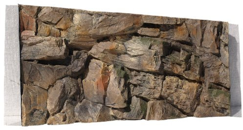 ABG064 Aquarium Rückwand 3D Felsen 100x40 bei Robizoo