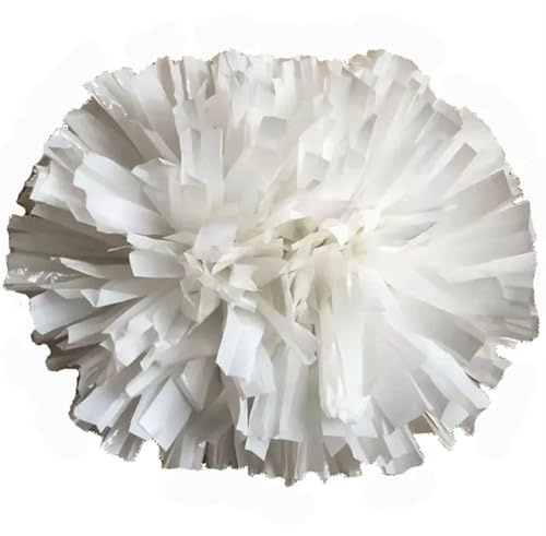 Cheerleading-pomponer, 2st Sports Cheerleading Pompoms, 32cm, Baton Handtag, Cheerleader Pompom