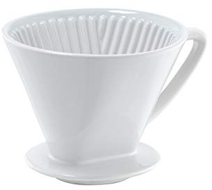 Cilio 104943 - Kaffeefilter weiß, Größe 4 Ø 14 cm