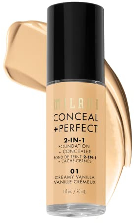 MILANI Conceal + Perfect 2-In-1 Foundation + Concealer - Creamy Vanilla