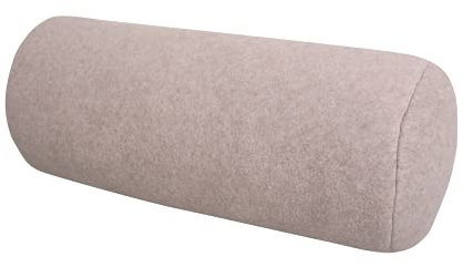 Dr. Berger – Nackenrolle ca. 40x16cm mit Kugelfaserfüllung – besonders weiche Stütze für Nacken und Hals mit mélange-farbenem Double Fleece Bezug aus 100% Oekotex-zertifizierter Baumwolle