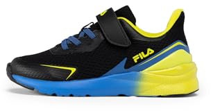 FILA Unisex Kinder Laufschuh Crusher V Kids, Black Vallarta Blue, 30 EU