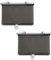 Sonnenrollo Auto,Sonnenschutz Auto, 2er Pack Sonnenschutz Auto Baby, Sonnenblende Auto mit Verstellbarer Länge,Rollfunktion mit Flexibler Größeneinstellung und UV-Schutz,40 * 60 cm, Schwarz