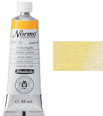 Schmincke – Norma® Professional - feinste Künstler-Ölfarben, Jaune brillant - 35 ml