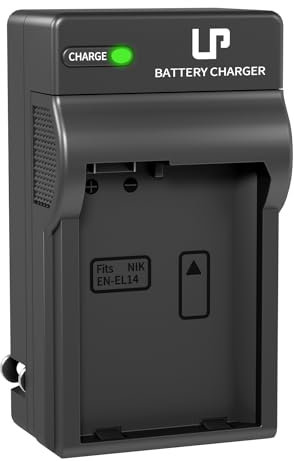 LP EN-EL14 EN EL14a Battery Charger, Charger Compatible with Nikon D3500, D5600, D3300, D5100, D5500, D3100, D3200, D5200, D5300, D3400, DF, Coolpix P7000, P7100, P7700, P7800 Cameras and More