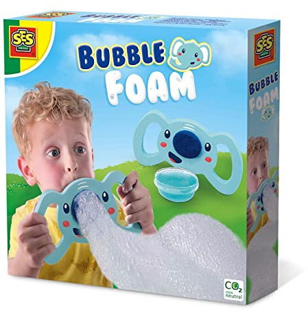 SES Creative – Elefante de Espuma de Burbujas | Juguete Infantil Divertido | Más de 3 años (S02279)