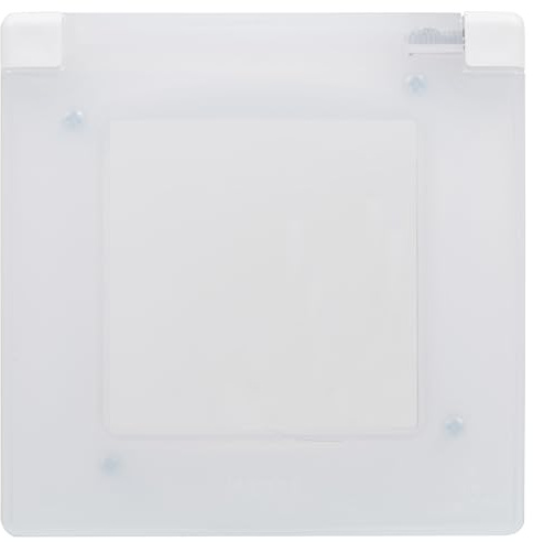 LEGRAND Marco individual protección IP44 de la gama Niloé Step para instalación componible, Color Blanco, 398270