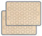 Tapete para hornear,2 Unidades Tapete de Silicona Antiadherente para Hornear,Alfombrilla Horno Reutilizable,Esistentes al Calor,Lámina de Horno para Macaron, Galletas, Pasta, Pizza(42 x 29,5 cm)