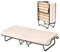 GOPLUS Gästebett klappbar 80/90×200cm, Klappbett mit Matratze aus Memoryschaum, Stahlrahmen, 4 Universalrollen, Foldable Bed Einzelbett klappbar für Gästezimmer, Büro & Wohnzimmer (90 × 200cm)