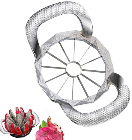 Tagliafrutta,Tagliapere In Acciaio Inox | Accessorio da Cucina Multiuso, Divisore per Patate e Rimozione Nucleo per Casa Albergo Viaggio Campeggio