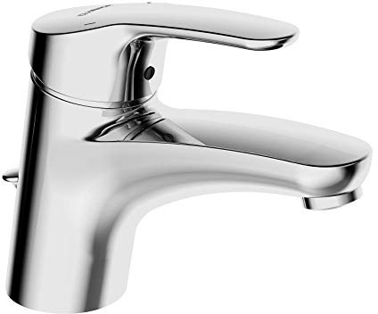 Hansa Waschtisch-Einhand-Einlochbatterie Hansamix 0109 Hansaeco Top, verchromt, 0109218300006