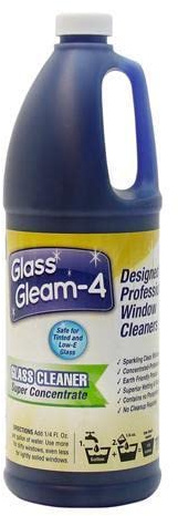 Titan Laboratories Glass Gleam 4 - Glass and Window Cleaner - Highly Concentrated - 1 Quart