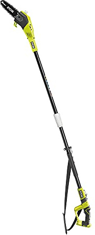 RYOBI RPP182020 ONE+ 18V Cordless Pole Pruner, Hyper Green, 20 cm Bar (with 1 x 2.0Ah Battery)