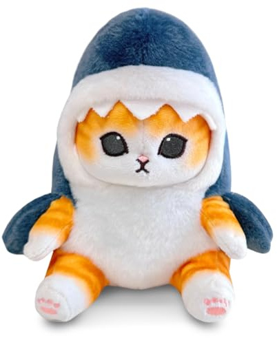 Peluche Philoctes Gato Tiburón, Juguete de Peluche Suave, Regalos para Niños y Niñas