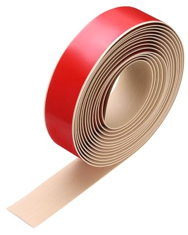 QUARKZMAN Bande de Transition de Sol Autoadhésive de 19,68 Pieds, Couverture en Vinyle de 2 Pouces de Large pour Joints de Sol, Tapis d'Espacement, Érable