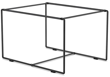 TOPCJ Dossier à suspendre format lettre, en métal robuste, noir, 40,6 x 24,5 x 31,5 cm, convient pour les dossiers juridiques, format lettre, simple/extensible/manille, utilisation au bureau/maison