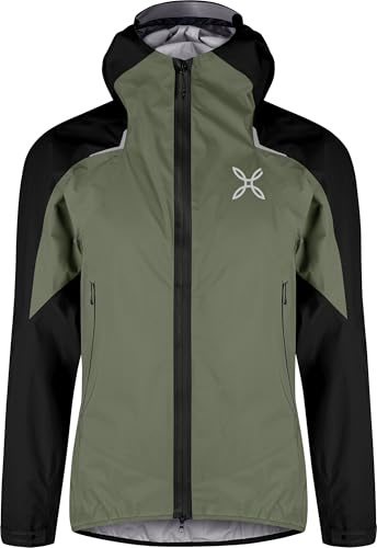 MONTURA Magica Prometeo Men's Ultralight Breathable Protective Jacket for Climbing, Mountaineering and Various Outdoor Activities, Sage Green, L