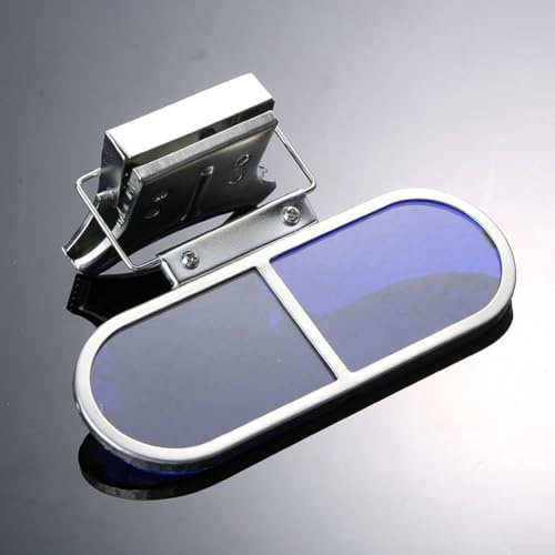 Lunettes de soudage de protection industrielle avec couvercle à rabat, verres résistants à la chaleur, anti-éblouissement, monture en aluminium, support réglable en acier inoxydable (vis)