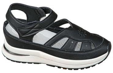 Générique Sandaler för kvinnor bekväma sandaler dam sportskor lediga lediga genombrutna tofflor enfärgade lätta tofflor andningsbara plattformsskor chic