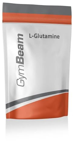 GymBeam L-Glutamin Pulver, 12000mg pro Tagesdosis - bedingt essentielle Aminosäure, Wiederauffüllen von Glutaminspeicher, geeignet für Ausdauer & Kraftsportler (250 g, Unflavored)