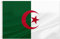 ASUNO Algerien Flagge 90×150 CM, Polyester, Algerische National Banner mit 2 Messingösen, Doppelseitig, Leuchtende Farben, Farbbeständig, für Garten, Rasen, Patio