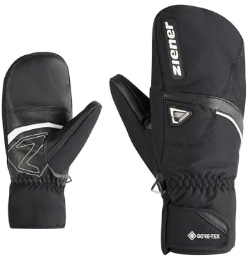 Ziener Gore-Tex - Manoplas de esquí para Hombre, Color Negro, 7,5