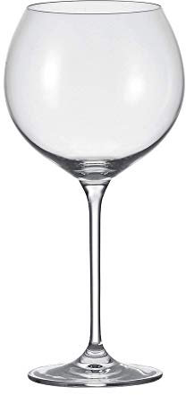 Leonardo Cheers Burgunder-Glas, 1 Stück, spülmaschinenfestes Rotwein-Glas, Rotwein-Kelch mit gezogenem Stiel, Weinglas, 750 ml, 061635