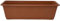 meindekoartikel Blumenkasten Standard aus Kunststoff - Verschiedene Größen und Farben (Breite ca. 60 cm, Terracotta)