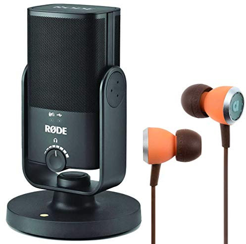 Rode NT-USB Mini Studio - Micrófono USB y auriculares intrauditivos