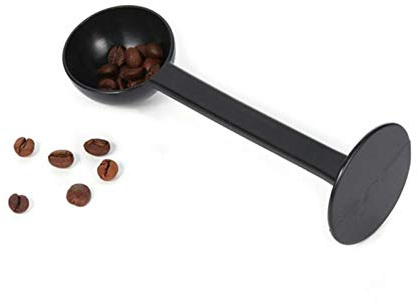 Café De La Cucharada Y De Sabotaje, 2 En 1 Multifuncional De Café De Sabotaje con 10 G Cuchara Dosificadora, La Herramienta del Apisonamiento del Café De Barista Coffee Bean Prensa De Café Molido