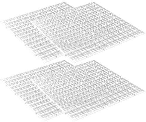 Aquariumabdeckung, Aquariumhauben - 4 Stück multifunktionale Gitterplatten-Aquariumhaube - Schildkröten-Aalbereich, Aquarium, springsicherer Terrariendeckel