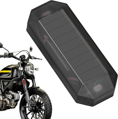 Alarma simulada para automóvil - Alarma simulada solar simulada | Luz intermitente LED para motocicleta, dispositivo antirrobo, luz de advertencia intermitente, luces de alarma de ciclismo con energía