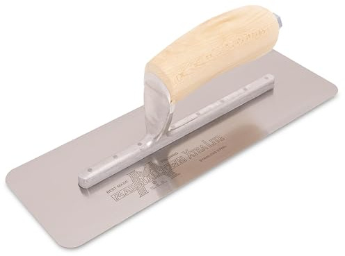 MARSHALLTOWN Venetian Plastering Trowel, USA Made, 11 x 3 3/4 Stainless Blade, MXS11SS