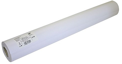 folia 8125 - Zeichenpapierrolle, 80g / m², 50 cm x 25 m, weiß - viel Platz für kreative Ideen