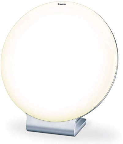 Beurer TL50UK Compact LED SAD Lamp - Helps Combat Seasonal Affective Disorder - Delivers 10,000 Lux Of Light - Slim And Stylish Design - UV-Free LED Light Therapy - Certified Medical Device