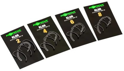 Korda Klor Micro Barbed Größe 8 KLOR8 Haken Hook Hooks Angelhaken Karpfenhaken