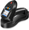 JRHC Kabelloser Barcode Scanner Tragbarer Barcodeleser 1D PDF Inventarscanner Datensammler Handheld-Barcodescanner mit 2.2 Zoll LCD Bildschirm und Ladestation