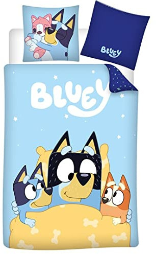 Aymax Parure de Lit réversible SDR en Ville Dans la Nuit - 140 cm x 200 cm