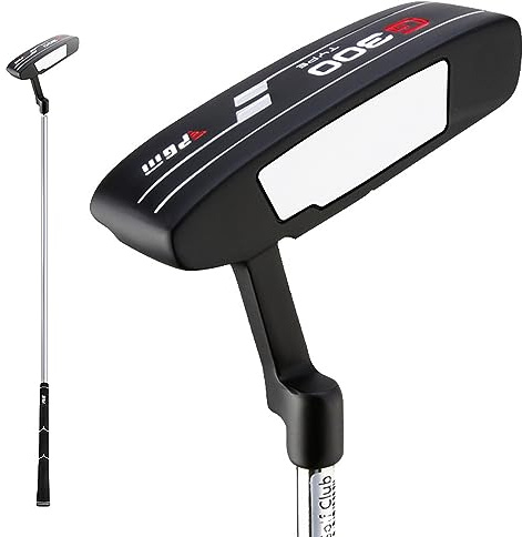 PGM Putter de golf – Putters à lame pour homme et femme – Easy Flop Shots – Légal pour tournoi – Pour droitier – Tige en acier