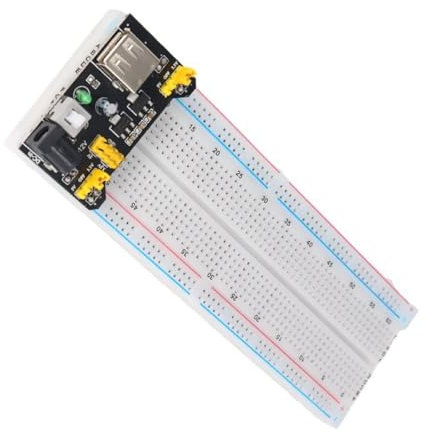 ULIJTH MB102 Breadboard Power Module Solderless Prototype Bread Board Kits Electronics For Circuits Projects Prototype Board